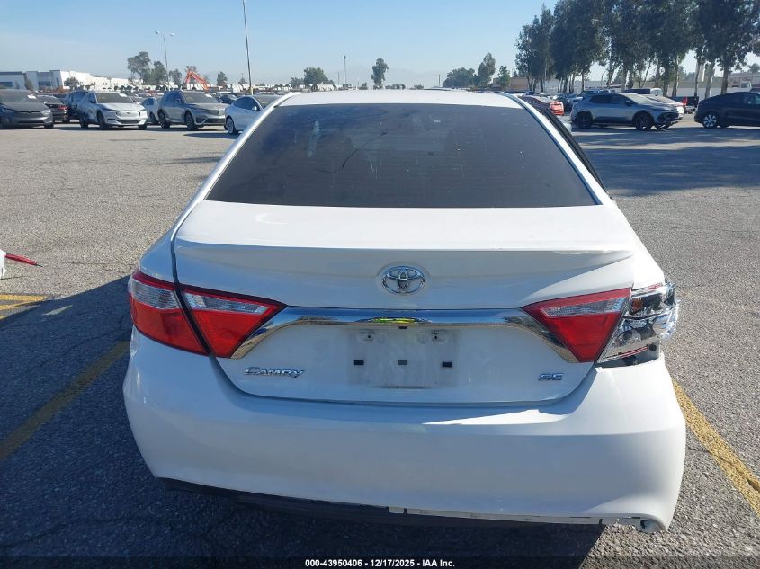 2016 Toyota Camry Se VIN: 4T1BF1FK1GU145553 Lot: 43950406