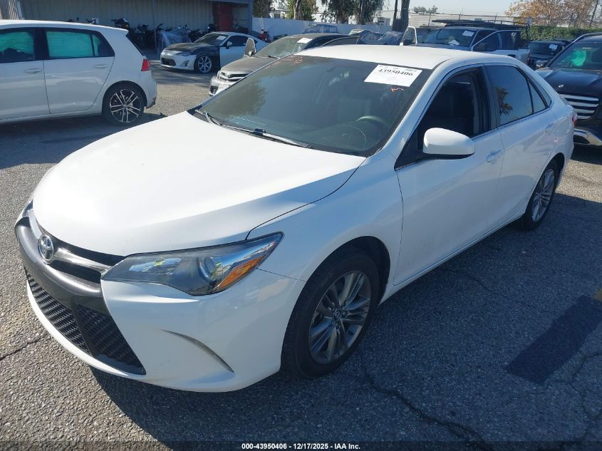 2016 Toyota Camry Se VIN: 4T1BF1FK1GU145553 Lot: 43950406