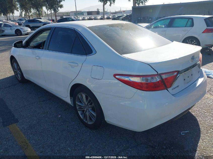 2016 Toyota Camry Se VIN: 4T1BF1FK1GU145553 Lot: 43950406