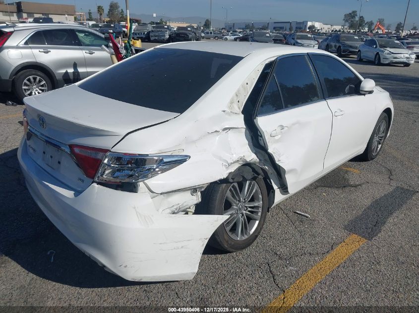 2016 Toyota Camry Se VIN: 4T1BF1FK1GU145553 Lot: 43950406