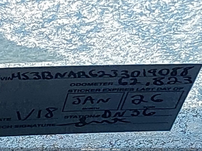 2018 Subaru Legacy 2.5I Sport VIN: 4S3BNAR62J3019088 Lot: 43950407