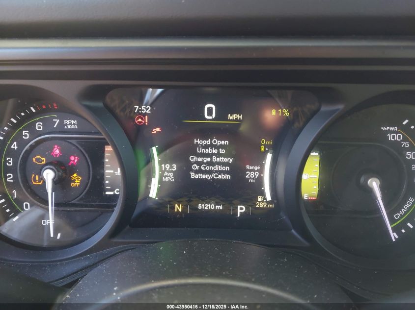 2024 Jeep Wrangler 4Xe Summit 4Xe VIN: 1C4RJXU62RW184444 Lot: 43950416