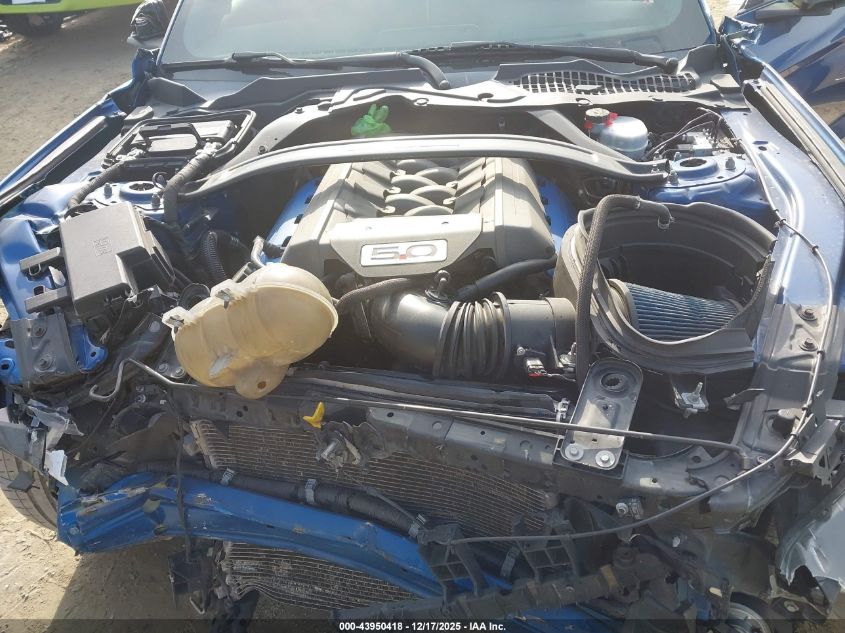 2017 Ford Mustang Gt Premium VIN: 1FA6P8CF7H5302412 Lot: 43950418