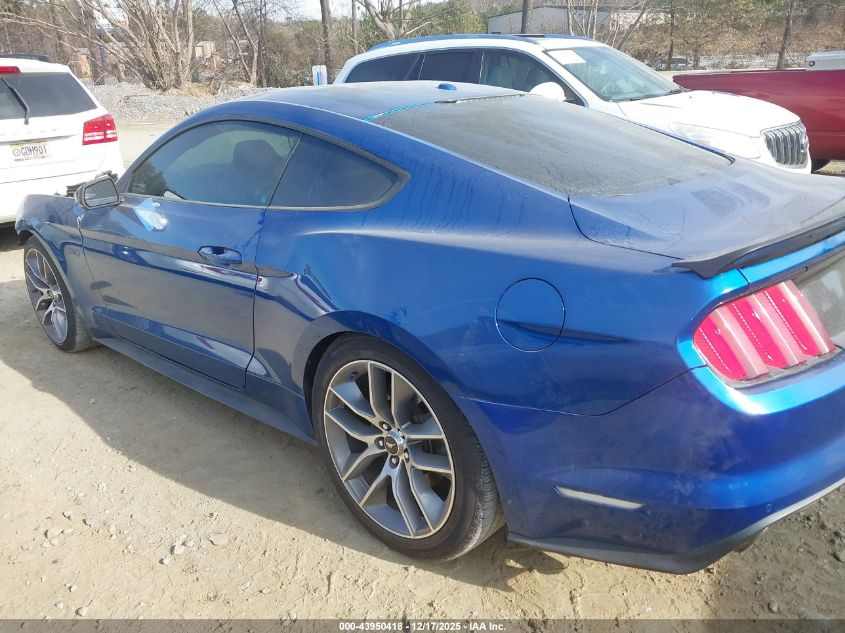 2017 Ford Mustang Gt Premium VIN: 1FA6P8CF7H5302412 Lot: 43950418