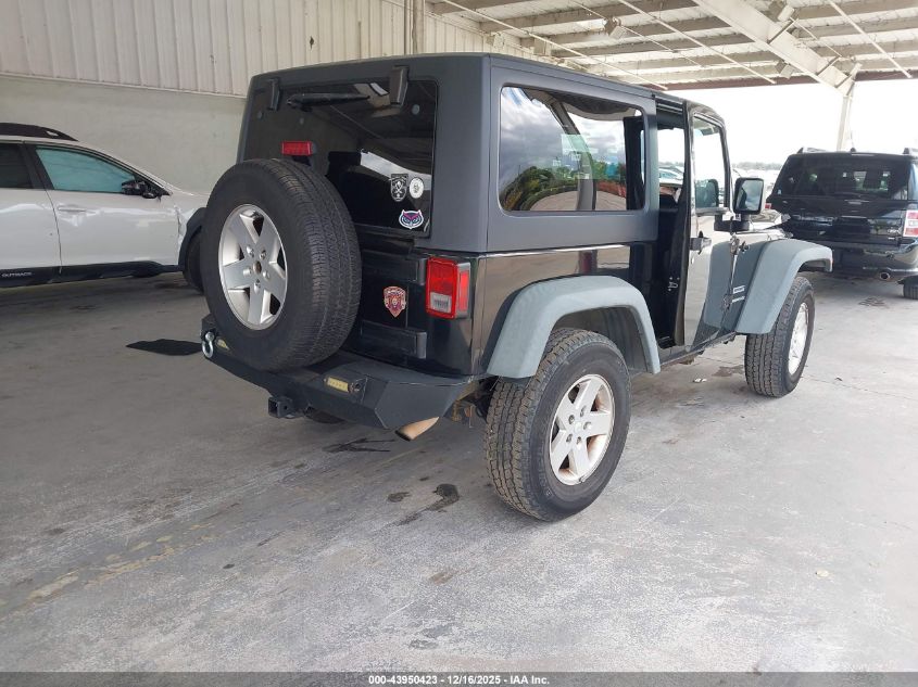 2011 Jeep Wrangler Sport VIN: 1J4AA2D17BL596073 Lot: 43950423