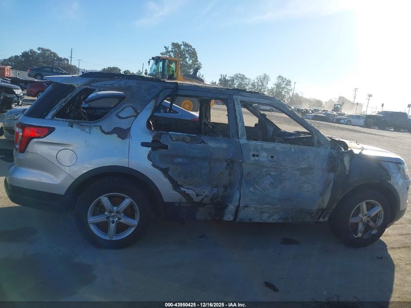 2018 Ford Explorer VIN: 1FM5K7B87JGB31944 Lot: 43950425