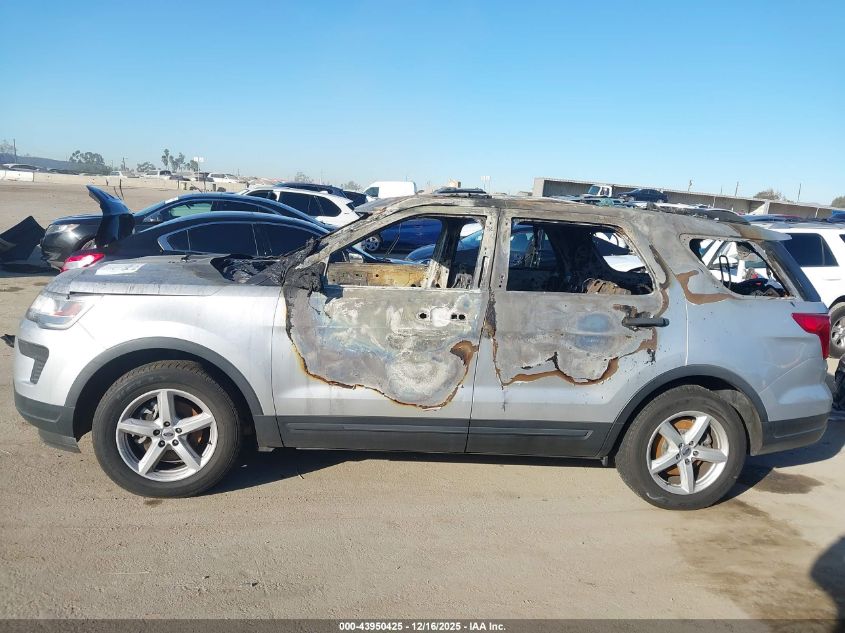 2018 Ford Explorer VIN: 1FM5K7B87JGB31944 Lot: 43950425