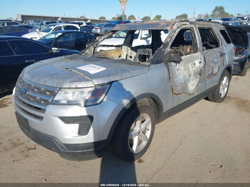 2018 Ford Explorer VIN: 1FM5K7B87JGB31944 Lot: 43950425