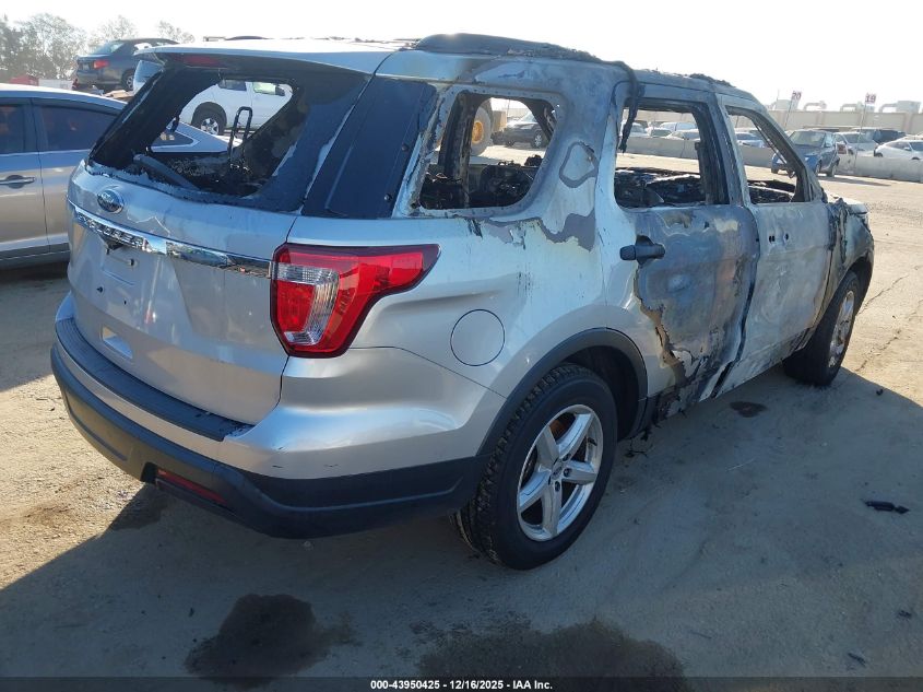 2018 Ford Explorer VIN: 1FM5K7B87JGB31944 Lot: 43950425