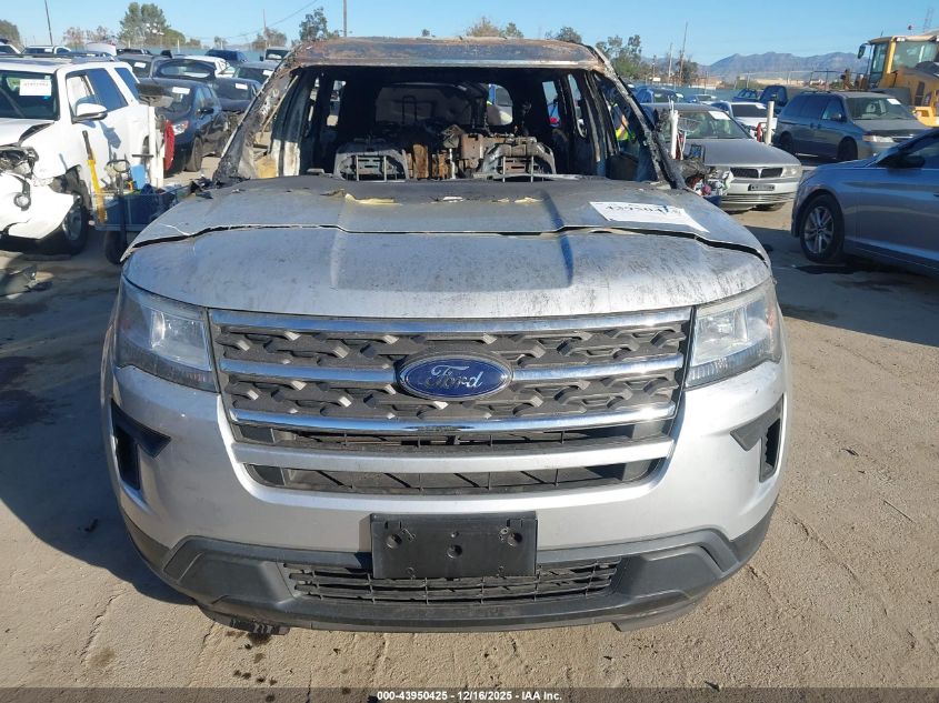 2018 Ford Explorer VIN: 1FM5K7B87JGB31944 Lot: 43950425
