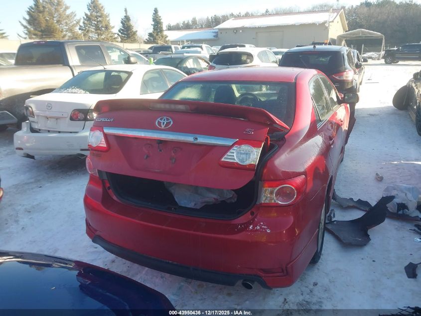 2011 Toyota Corolla S VIN: 2T1BU4EE5BC635085 Lot: 43950436
