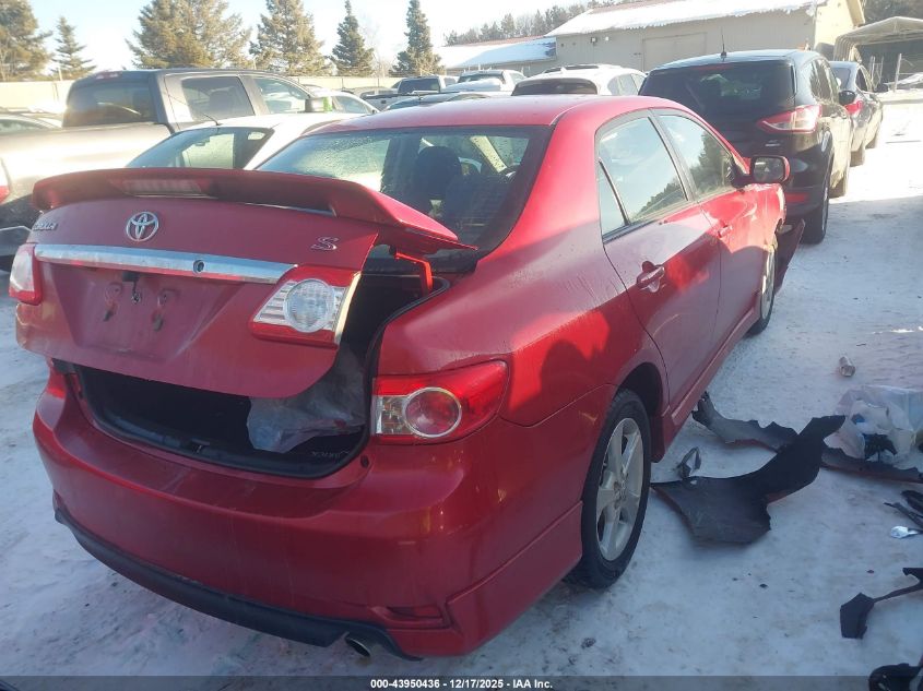2011 Toyota Corolla S VIN: 2T1BU4EE5BC635085 Lot: 43950436