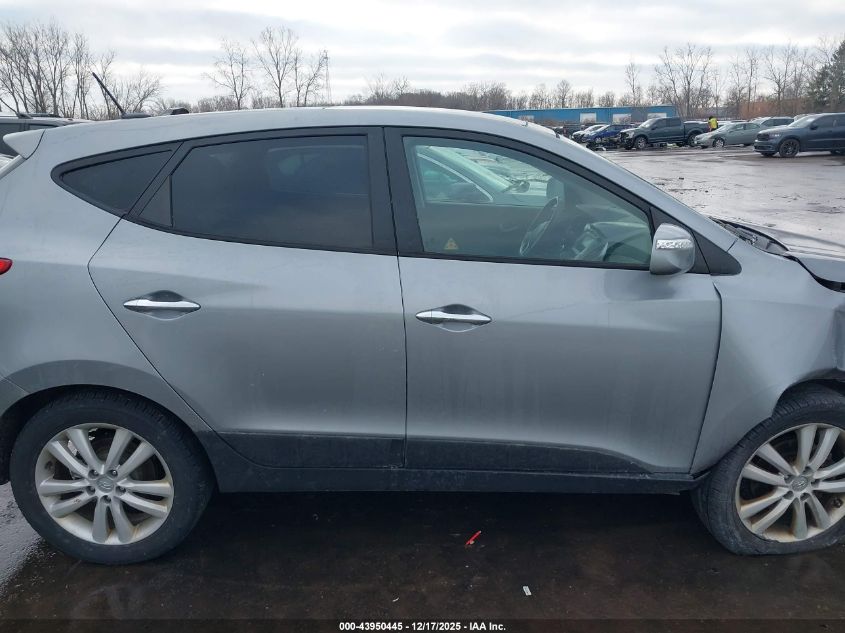 2010 Hyundai Tucson Limited VIN: KM8JUCAC7AU092149 Lot: 43950445