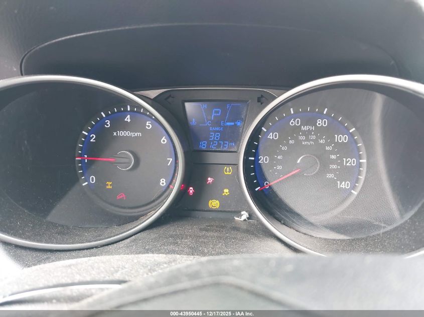 2010 Hyundai Tucson Limited VIN: KM8JUCAC7AU092149 Lot: 43950445