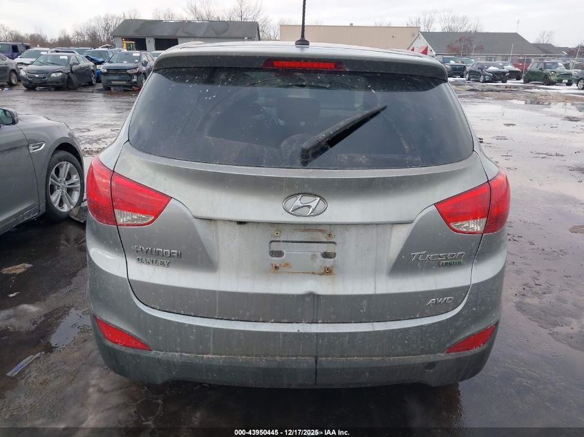 2010 Hyundai Tucson Limited VIN: KM8JUCAC7AU092149 Lot: 43950445