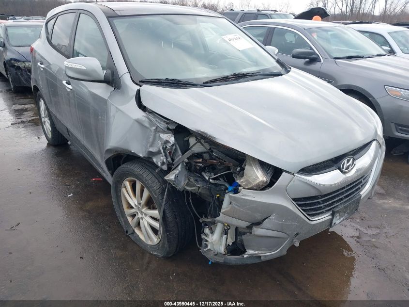 2010 Hyundai Tucson Limited VIN: KM8JUCAC7AU092149 Lot: 43950445