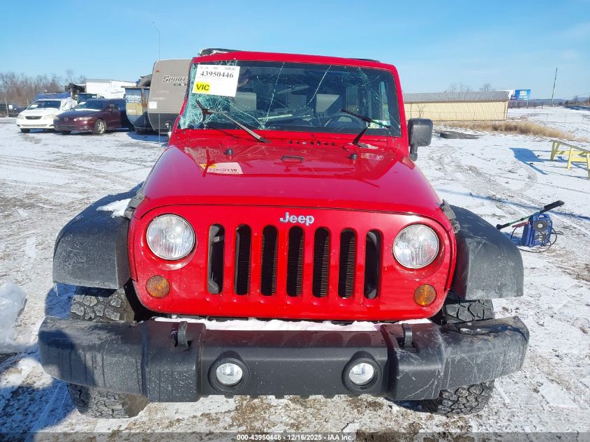 2010 Jeep Wrangler Unlimited Rubicon VIN: 1J4BA6H15AL227832 Lot: 43950446
