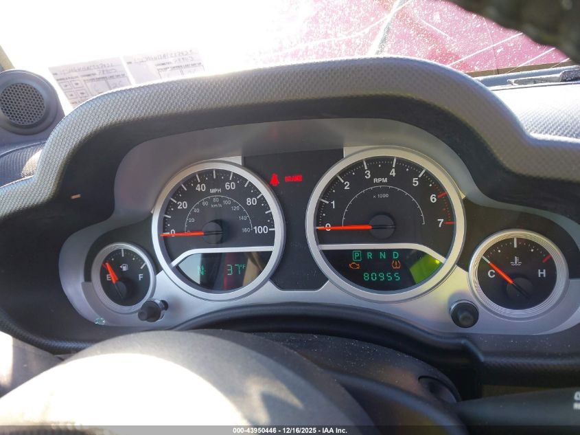 2010 Jeep Wrangler Unlimited Rubicon VIN: 1J4BA6H15AL227832 Lot: 43950446