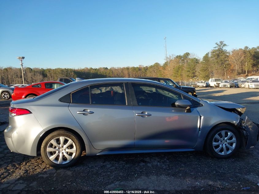 2020 Toyota Corolla Le VIN: 5YFEPRAE3LP079870 Lot: 43950453