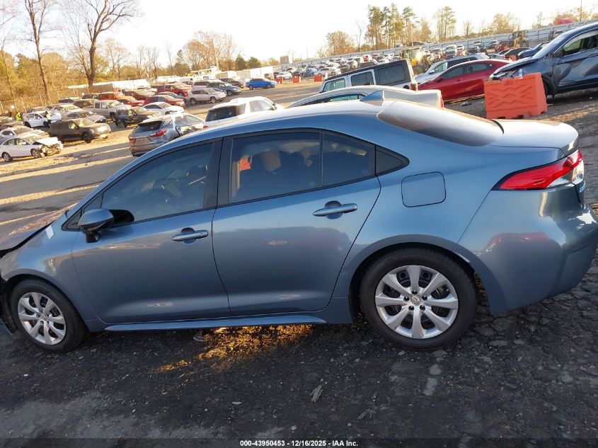 2020 Toyota Corolla Le VIN: 5YFEPRAE3LP079870 Lot: 43950453