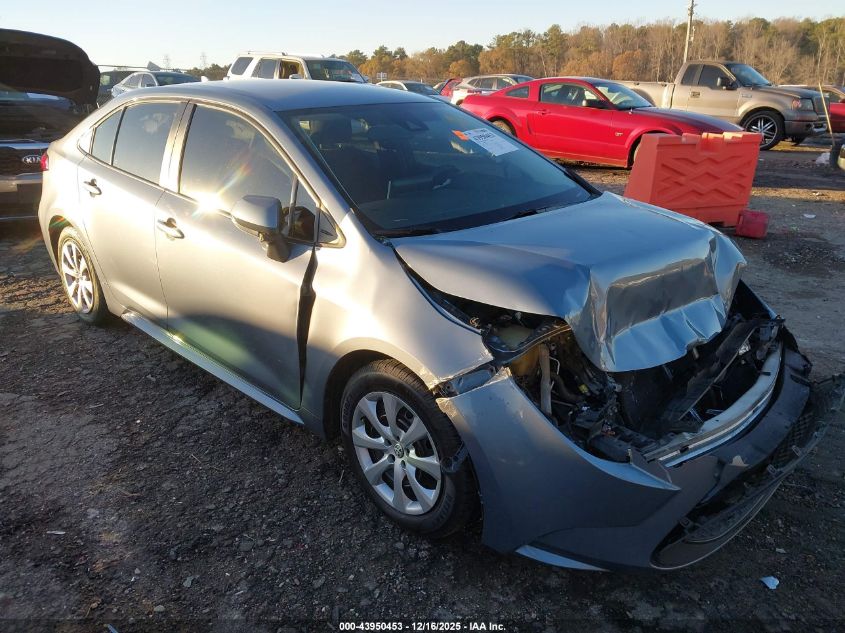 2020 Toyota Corolla Le VIN: 5YFEPRAE3LP079870 Lot: 43950453