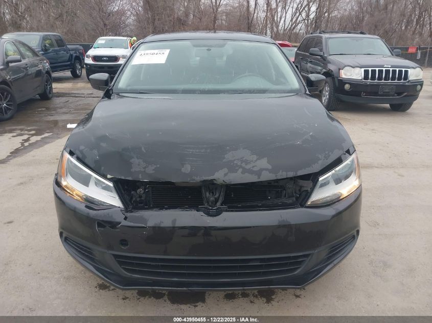 2011 Volkswagen Jetta 2.0L S VIN: 3VW1K7AJ8BM334949 Lot: 43950455