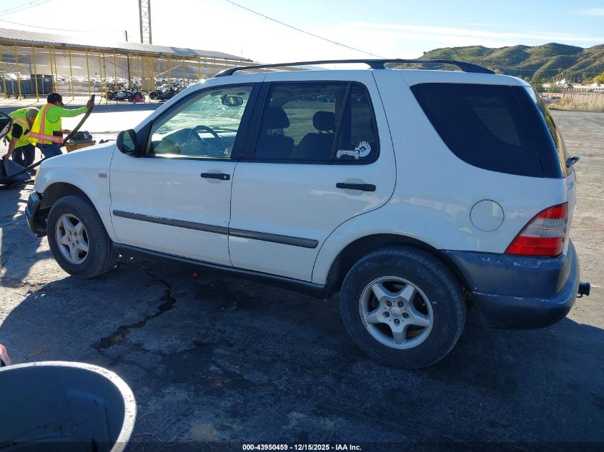 1999 Mercedes-Benz Ml 320 VIN: 4JGAB54E1XA123226 Lot: 43950459