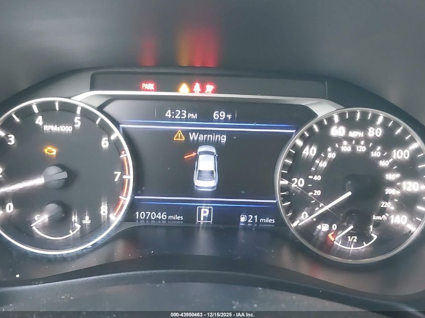 2020 Nissan Altima Sv Fwd VIN: 1N4BL4DV3LC117836 Lot: 43950463