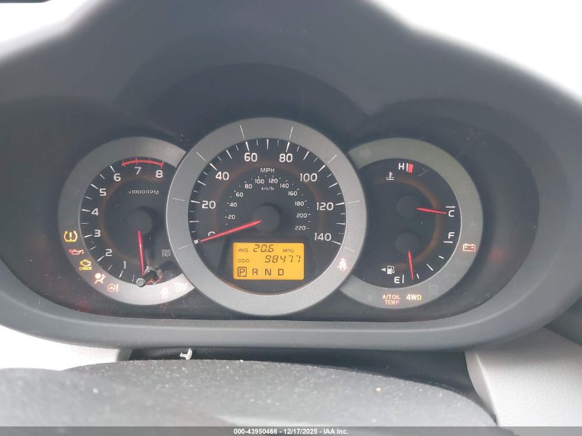 2012 Toyota Rav4 VIN: 2T3BF4DV5CW261208 Lot: 43950466