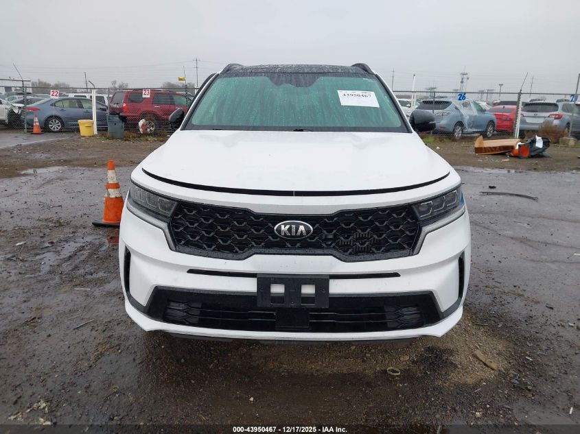 2021 Kia Sorento Sx VIN: 5XYRK4LF0MG035212 Lot: 43950467