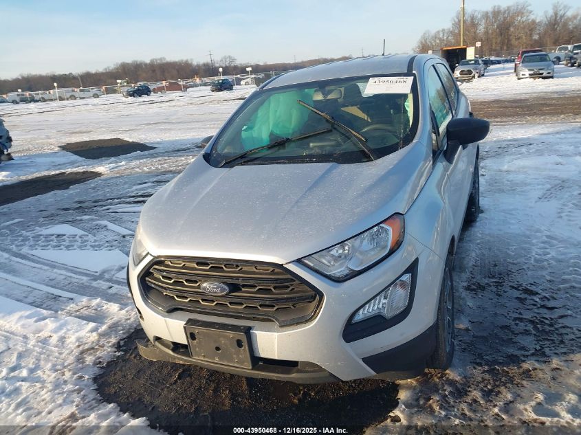 2022 Ford Ecosport S VIN: MAJ6S3FL6NC457253 Lot: 43950468