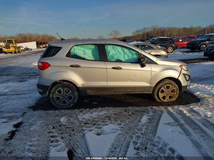 2022 Ford Ecosport S VIN: MAJ6S3FL6NC457253 Lot: 43950468