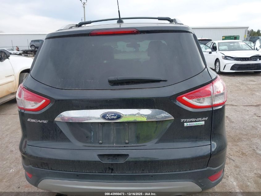 2014 Ford Escape Titanium VIN: 1FMCU0J97EUD62966 Lot: 43950473