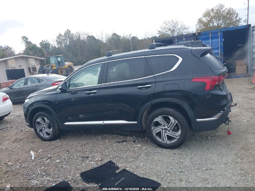 2022 Hyundai Santa Fe Sel VIN: 5NMS6DAJ1NH380589 Lot: 43950474