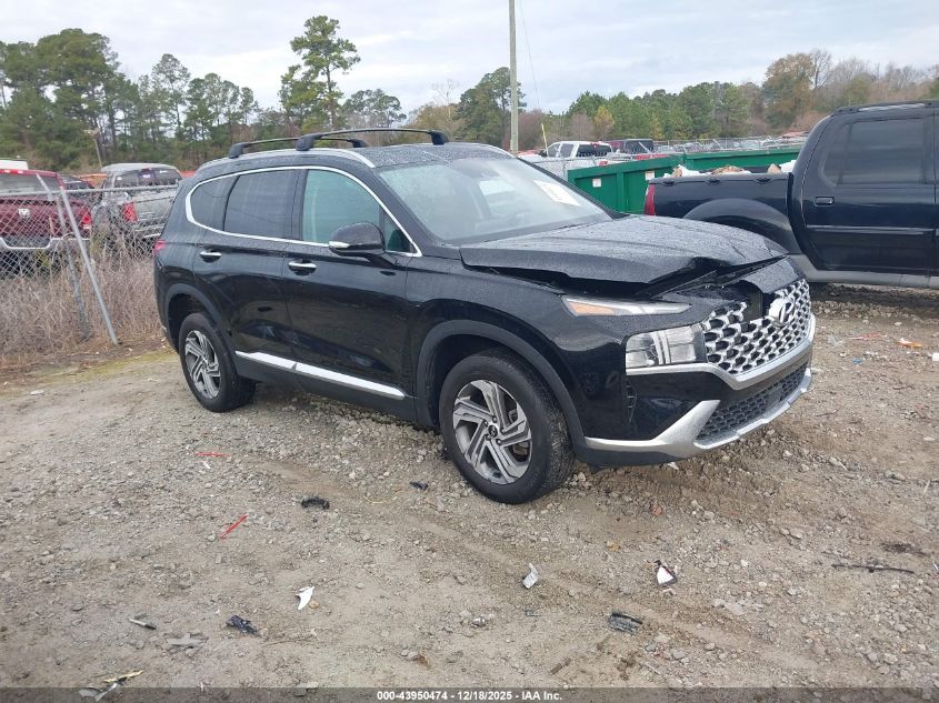 2022 Hyundai Santa Fe Sel VIN: 5NMS6DAJ1NH380589 Lot: 43950474