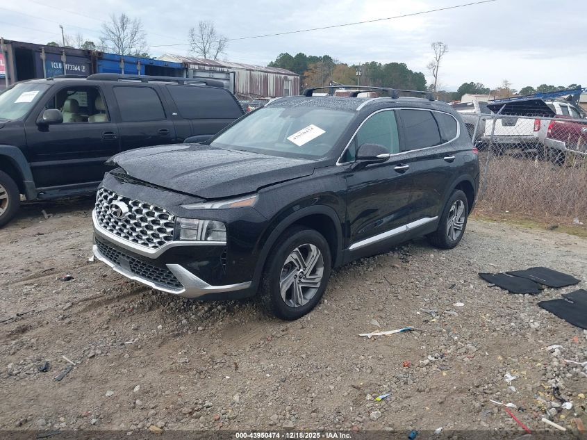 2022 Hyundai Santa Fe Sel VIN: 5NMS6DAJ1NH380589 Lot: 43950474