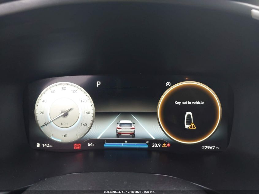 2022 Hyundai Santa Fe Sel VIN: 5NMS6DAJ1NH380589 Lot: 43950474