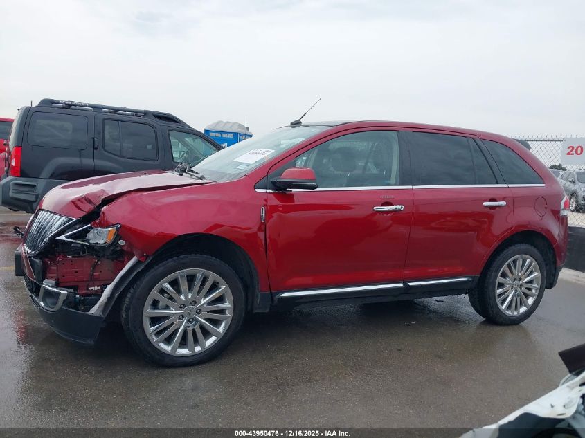 2013 Lincoln Mkx VIN: 2LMDJ6JK1DBL18294 Lot: 43950476
