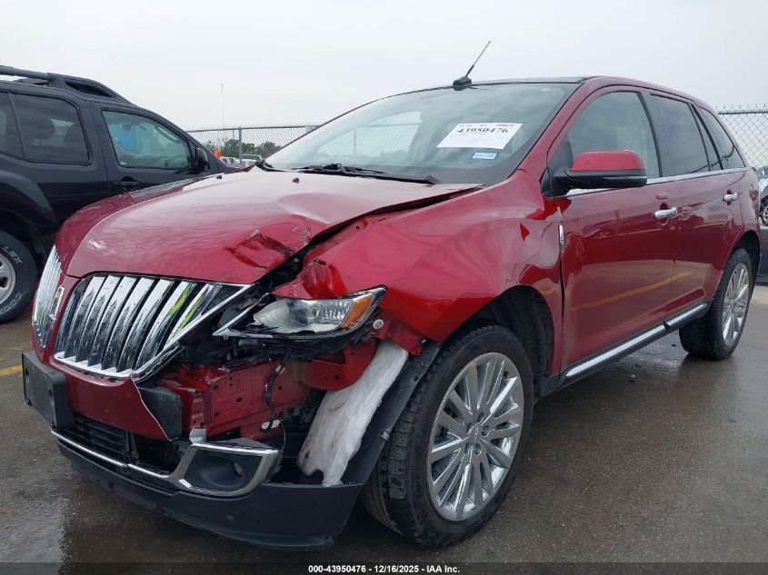 2013 Lincoln Mkx VIN: 2LMDJ6JK1DBL18294 Lot: 43950476