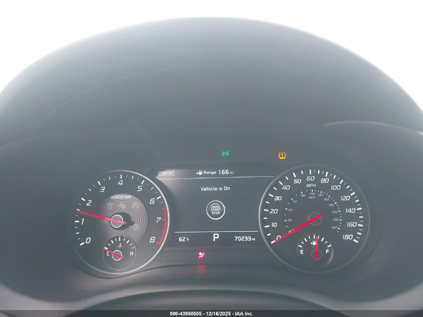 2020 Kia Stinger Gt2 VIN: KNAE55LC9L6078267 Lot: 43950505