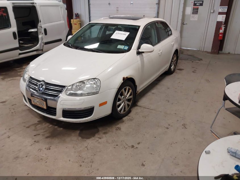 2010 Volkswagen Jetta Se VIN: 3VWRZ7AJ8AM063128 Lot: 43950506