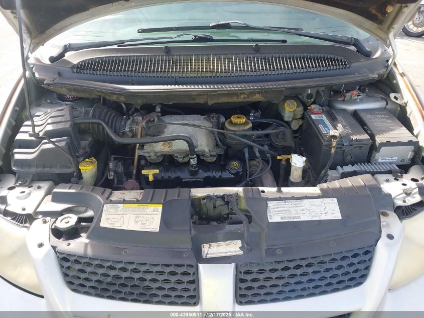 2002 Dodge Grand Caravan Ex VIN: 2B8GP74L62R501423 Lot: 43950511