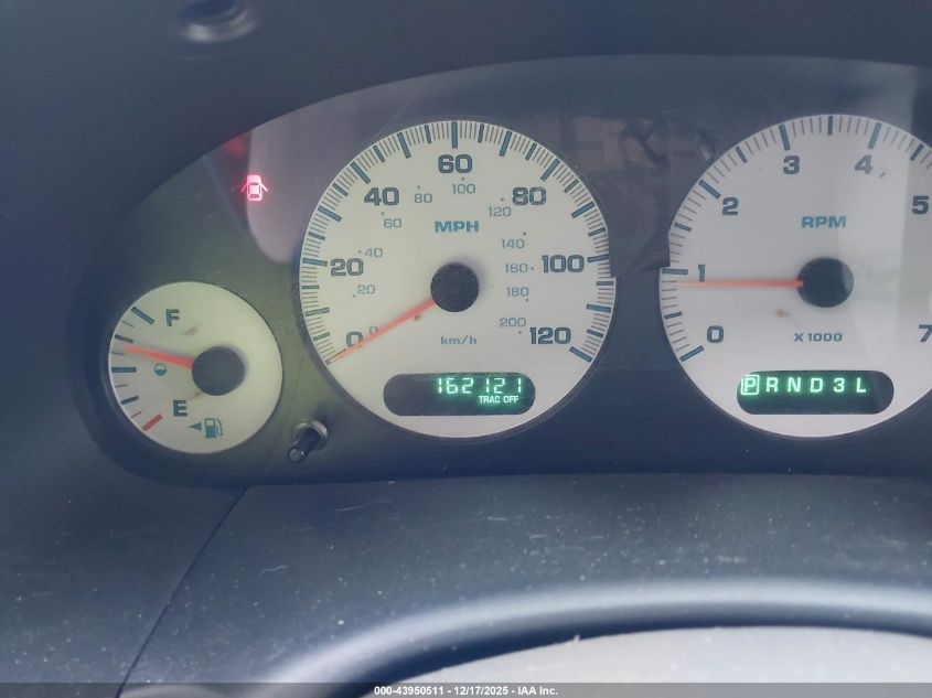 2002 Dodge Grand Caravan Ex VIN: 2B8GP74L62R501423 Lot: 43950511