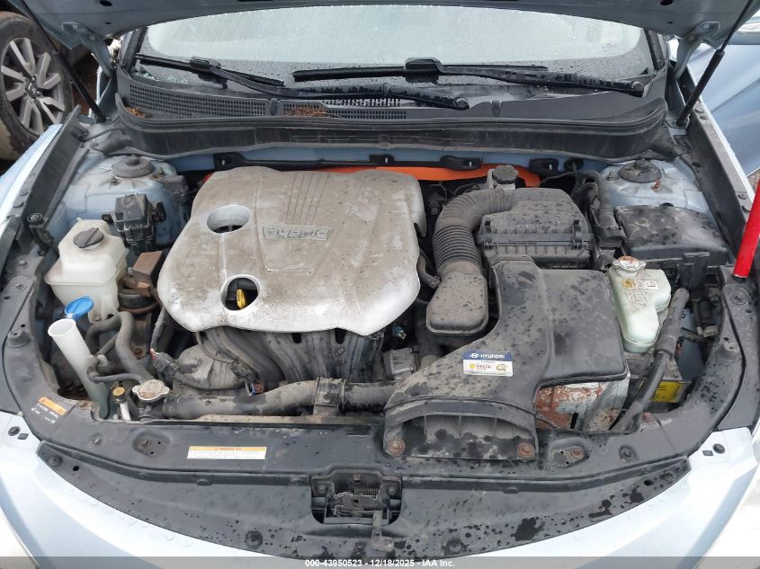 2013 Hyundai Sonata Hybrid Limited VIN: KMHEC4A48DA080505 Lot: 43950523