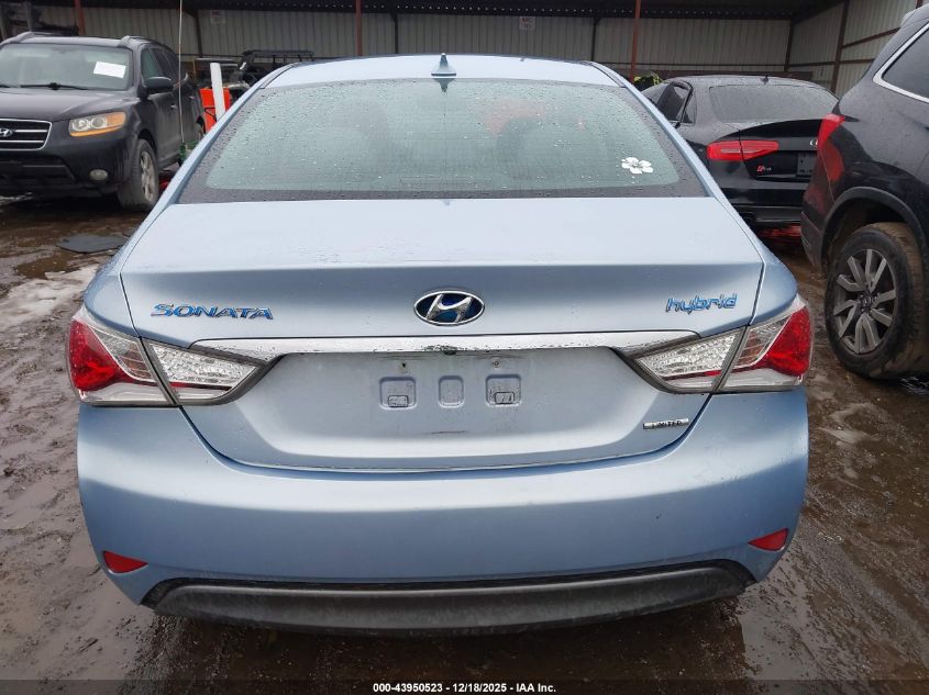 2013 Hyundai Sonata Hybrid Limited VIN: KMHEC4A48DA080505 Lot: 43950523