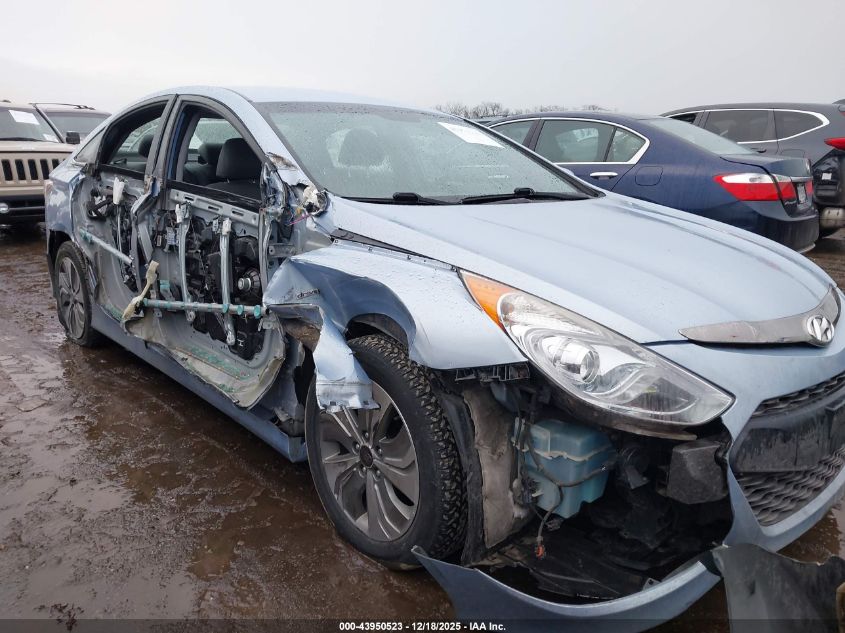 2013 Hyundai Sonata Hybrid Limited VIN: KMHEC4A48DA080505 Lot: 43950523