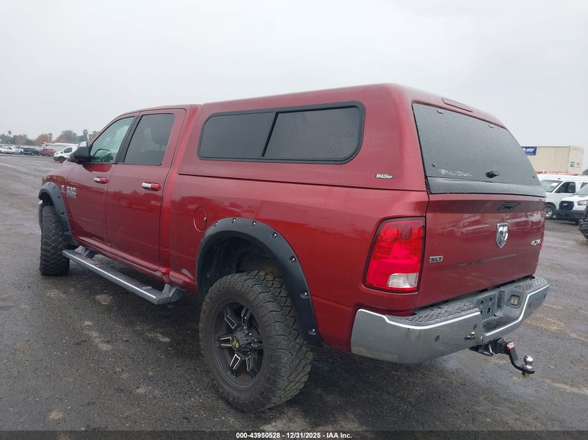 Vin: 3c6ur5dl3eg131264, lot: 44446171, ram 2500 slt 20143