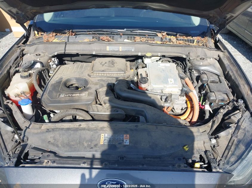 2017 Ford Fusion Hybrid Se VIN: 3FA6P0LU0HR344451 Lot: 43950532