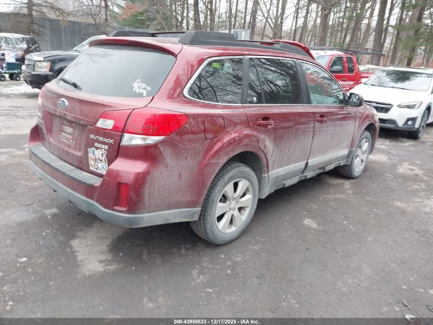 2012 Subaru Outback 2.5I Premium VIN: 4S4BRBCC2C3229388 Lot: 43950533