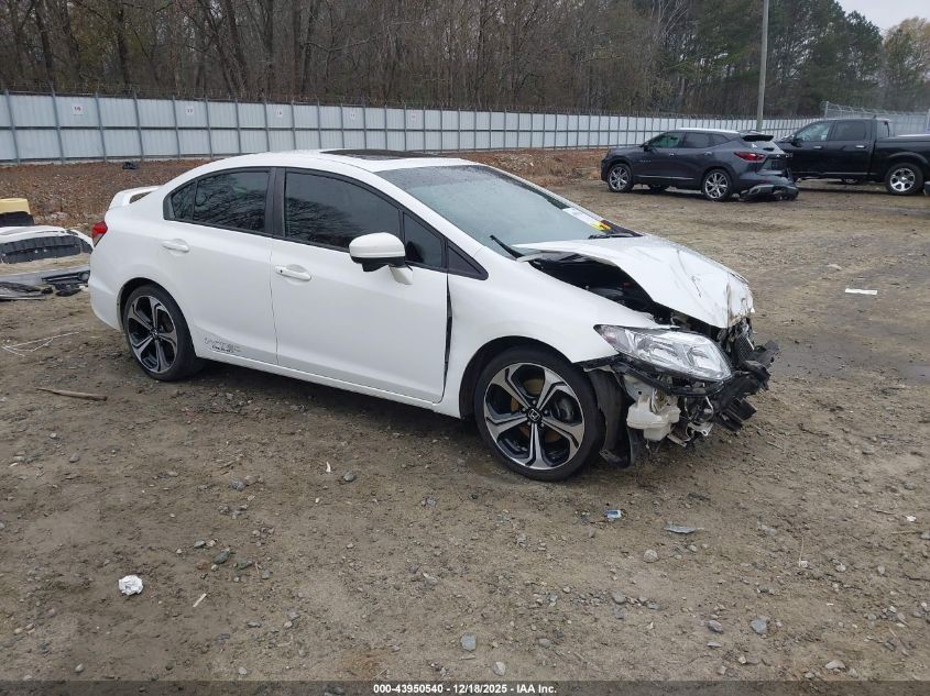 2015 Honda Civic Si VIN: 2HGFB6E5XFH702540 Lot: 43950540